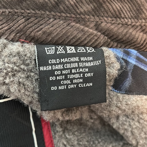 Superdry Motorbike Japan Womens Red Quilted Jacket Fleece Lined Size Medium - Picture 14 of 15